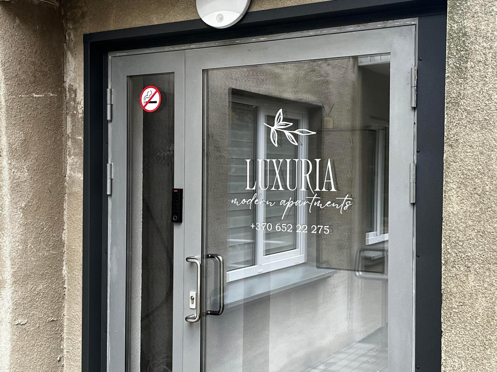 Luxuria Modern Apartments - Self Check-In Šiauliai Exterior foto